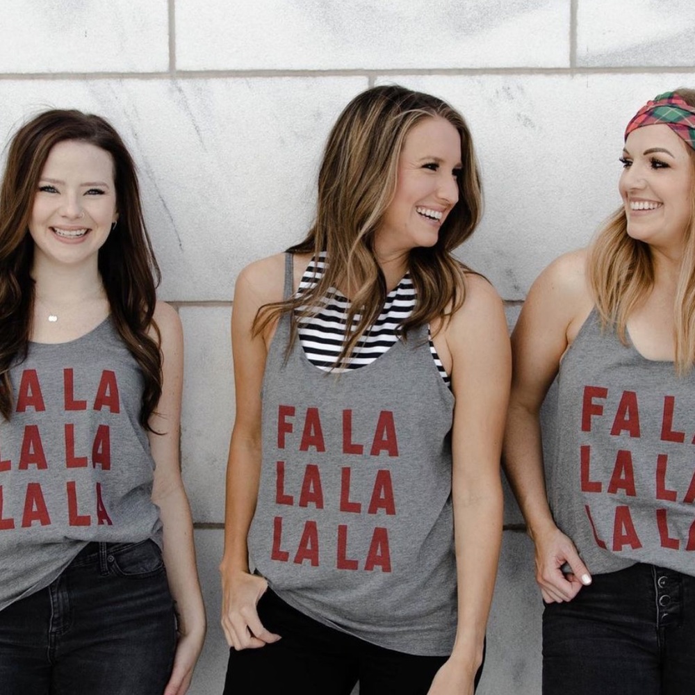Fa La La Christmas Tank